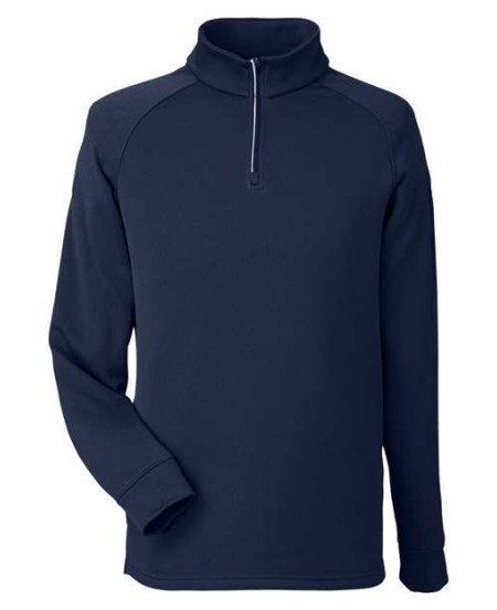 CORE365 CE801 Unisex Fusion ChromaSoft™ Fleece Quarter-Zip Pullover – 7 oz. 100% Polyester Sweater Fleece | XS–5XL