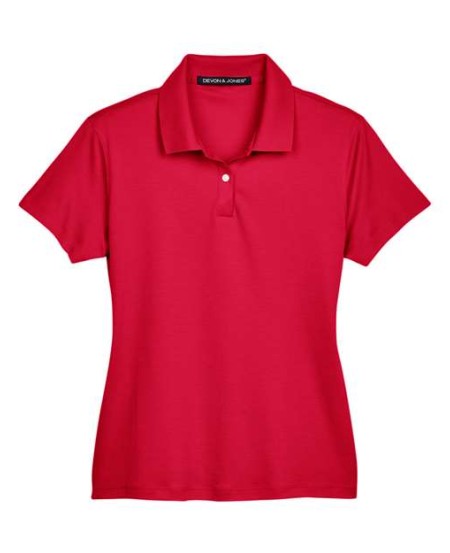Devon & Jones DG200W Women's Pima-Tech™ Jet Piqué Polo – 4.75 oz. 53/47 Pima Cotton/Poly | S–3XL