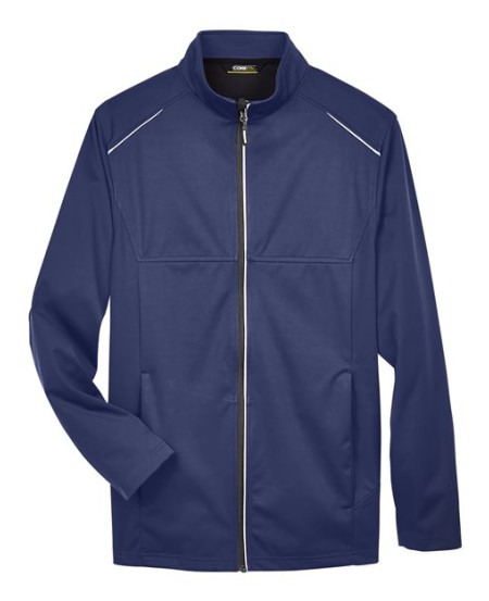 CORE365 CE708T Men's Tall Techno Lite Three-Layer Knit Tech-Shell Jacket – 6 oz. 3-Layer Polyester | LT–3XLT