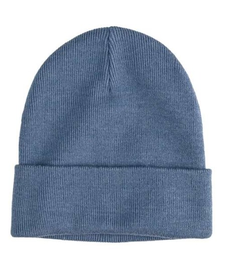 econscious EC7040 Thin Rib 9″ Beanie – 100% Certified Organic Cotton | 9″ Rib Knit | Double-Layer Construction | GOTS Certified