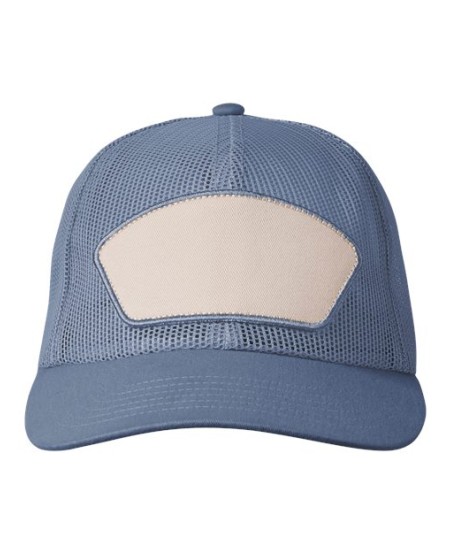 Big Accessories BA682 Homestead Mesh Trucker Cap – 100% Polyester Mesh Crown | Cotton Ripstop Bill | Unstructured 6-Panel | 4.5