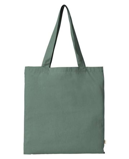 econscious EC8200 Reclaimist Fiber Elemental Tote – 4.7 oz. 100% Recycled Cotton | Post-Industrial Reclaimed Fiber | Patented Spinning Tech | GRS Certified | 15.5″W x 16.5″H