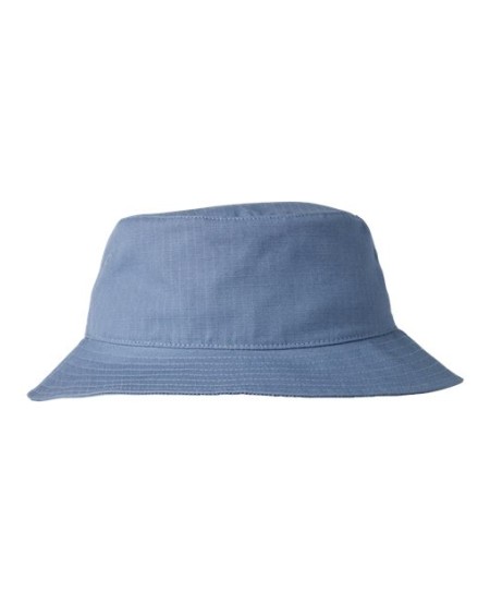 Big Accessories BA642 Lariat Bucket Hat – 100% Cotton Ripstop Bucket Hat | Matching Sewn Side Eyelets | Lariat Collection | One Size