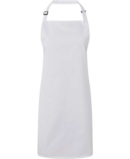 Artisan Collection by Reprime RP150 Recycled Bib Apron – Recycled Poly/Organic Cotton | One Size