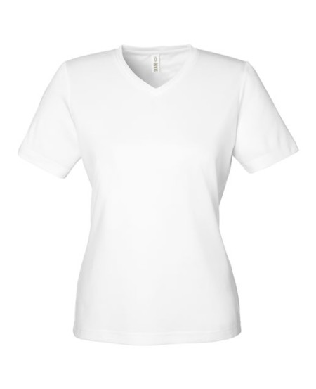 Team 365 TT15W Women's Zone Performance Mesh T-Shirt – 4 oz. 100% Polyester Mesh | XS–3XL