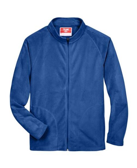 Team 365 TT90 Men's Campus Microfleece Jacket – 6 oz. 100% Polyester Microfleece | XS–4XL