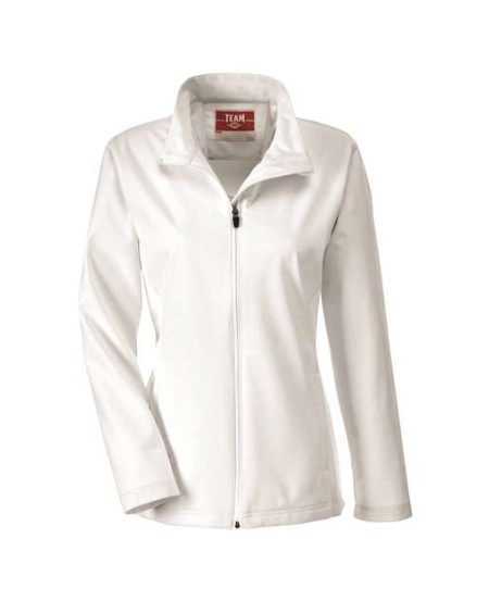 Team 365 TT80W Women's Leader Soft Shell Jacket – 9 oz. 96/4 Polyester/Spandex Soft Shell | XS–3XL