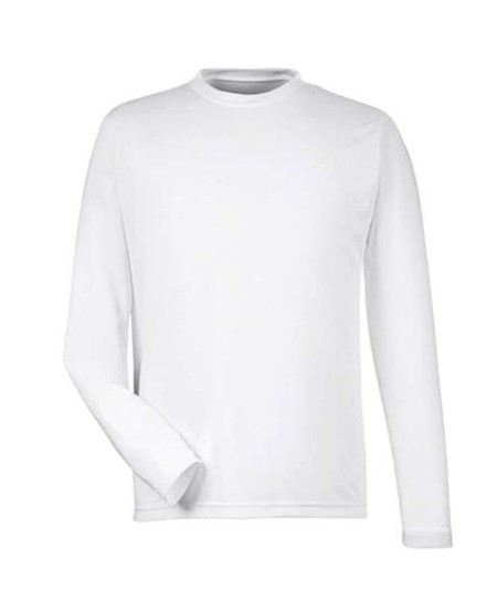 Team 365 TT11L Men's Zone Performance Long Sleeve T-Shirt – 3.5 oz. 100% Polyester Long Sleeve | XS–4XL