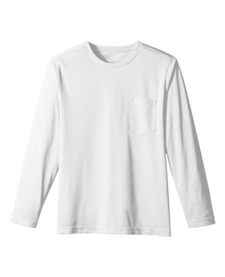 Harriton M118L Charge Snag and Soil Protect Long-Sleeve T-Shirt – Unisex 4.5 oz. 100% Polyester Pique Tee | XS–5XL