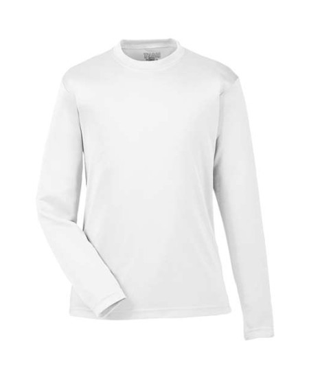 Team 365 TT11YL Youth Zone Performance Long Sleeve T-Shirt – 3.5 oz. Polyester | XS–XL