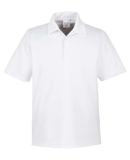 Team 365 TT51 Men's Zone Performance Polo – 3.5 oz. 100% Polyester Interlock Polo | XS–6XL