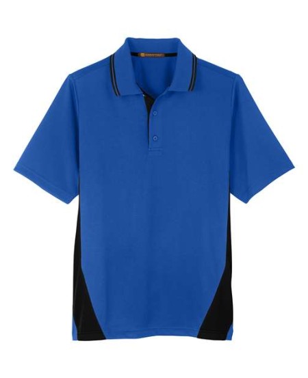 Harriton M386 Men's Flash Snag Protection Plus IL Colorblock Polo – 6.5 oz. 100% Polyester Colorblock Polo | S–6XL