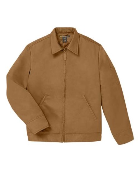 Harriton M721 Unisex ClimaBloc Station Jacket – 8 oz. 65/35 Polyester/Cotton Twill Insulated Jacket | XS–5XL