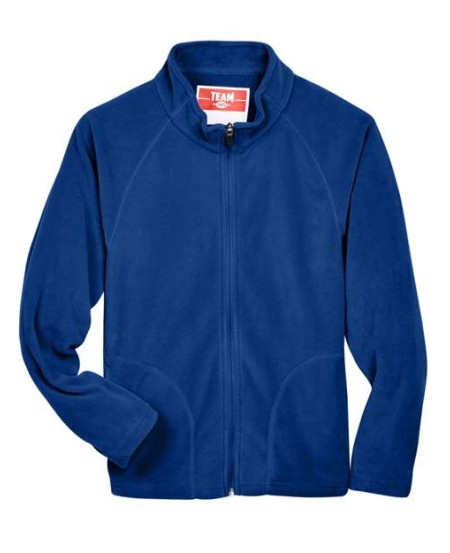 Team 365 TT90Y Youth Campus Microfleece Jacket – 6 oz. 100% Polyester Microfleece | S–XL