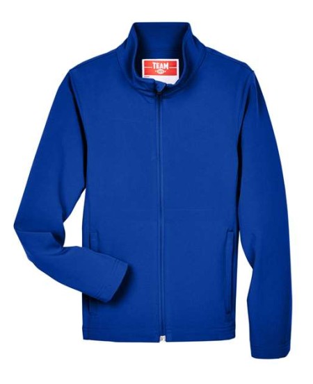 Team 365 TT80Y Youth Leader Soft Shell Jacket – 9 oz. 96/4 Polyester/Spandex Soft Shell | S–XL