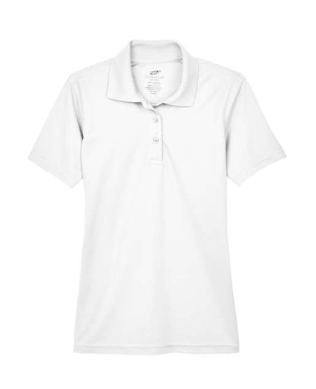UltraClub 8210L Women's Cool & Dry Mesh Piqué Polo – 4.4 oz. 100% Polyester UPF 50+ | S–3XL | Closeout
