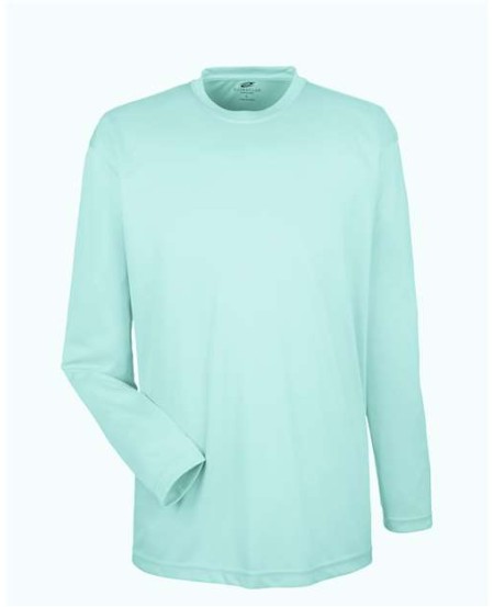 UltraClub 8422 Cool & Dry Sport Long Sleeve Performance Interlock T-Shirt – Unisex 4 oz. Micro-Polyester | XS–4XL