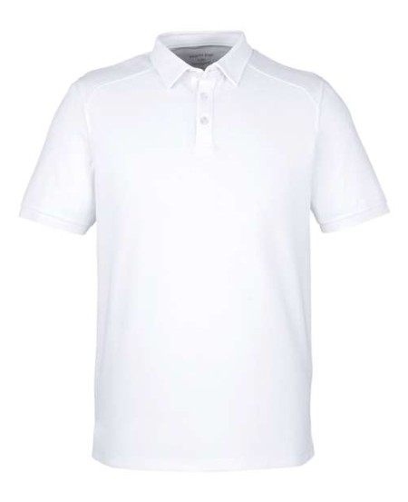 North End NE112 Men's Express Tech Performance Polo – 6 oz. 100% Recycled Polyester Coolcore® Pique, UPF 50+, Thermal Reg.