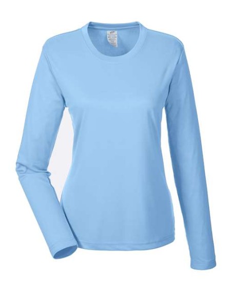UltraClub 8622W Cool & Dry Performance Long Sleeve Top – Women's 4 oz. 100% Polyester | S–3XL