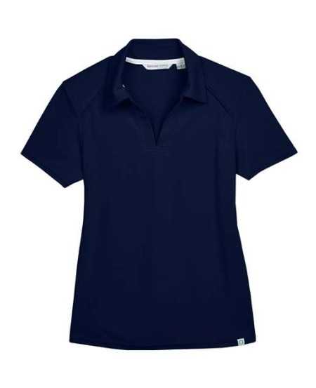 North End 78632 Women's Recycled Polyester Performance Pique Polo – 5 oz. 54/46 Recycled/Polyester Piqué Performance Polo | XS–3XL