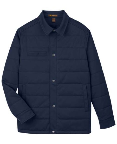 Harriton M821 Guardian Soft Shell Chore Coat – Unisex 8 oz. 3-Layer Insulated Waterproof Jacket | XS–5XL