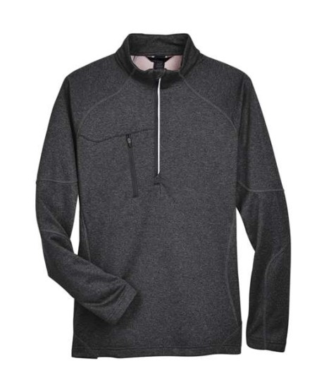 North End 88175 Men's Catalyst Performance Fleece Quarter-Zip Pullover – 7.4 oz. 100% Polyester Brushed-Back Fleece Quarter-Zip | S–5XL