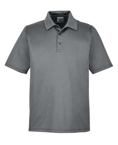 Team 365 TT51T Men's Tall Zone Performance Polo – 3.5 oz. 100% Polyester Polo | LT–4XLT