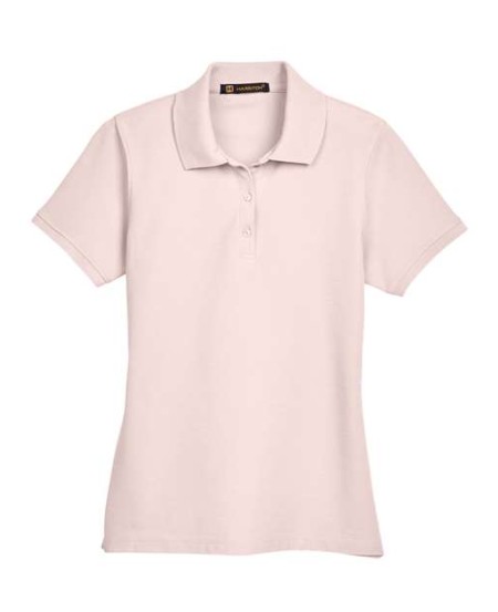 Harriton M280W Women's Blend-Tek Polo – 5 oz. 65/35 Polyester/Cotton Double Pique Women's Polo | Multiple Sizes