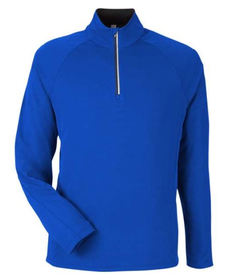 CORE365 CE418 Men's Origin Performance Pique Quarter-Zip – 4 oz. 100% Polyester Piqué | S–5XL
