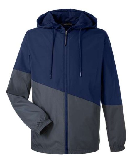 CORE365 CE710 Unisex Techno Lite Colorblock Windbreaker Jacket – 2 oz. 100% Polyester Pongee + Mesh Lining | XS–5XL