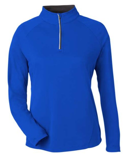 CORE365 CE418W Women's Origin Performance Pique Quarter-Zip – 4 oz. 100% Polyester Piqué | XS–3XL