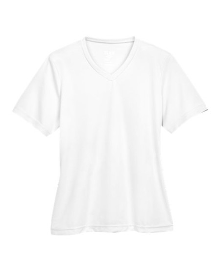 Team 365 TT11W Women's Zone Performance T-Shirt – 3.5 oz. 100% Polyester Athletic Tee | XS–4XL