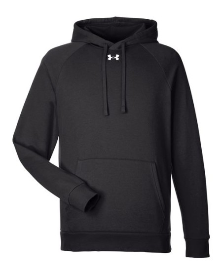 Under Armour 1379757 Men's Rival Fleece Hooded Sweatshirt – 8.11 oz. 80/20 Cotton/Polyester Hoodie | S–4XL