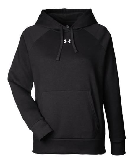 Under Armour 1379500 Women's Rival Fleece Hooded Sweatshirt – 80/20 Cotton/Polyester Hoodie | XS–2XL