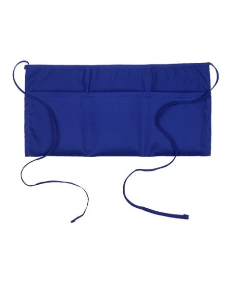 Big Accessories Waist Apron with Pockets – 7.5 oz. 65/35 Poly/Cotton Twill Waist Apron | Blank Work Apron for Embroidery and Printing