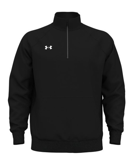 Under Armour 1386016 Men's Rival Fleece Quarter-Zip Pullover – 8.11 oz. 80/20 Cotton/Polyester | S–4XL