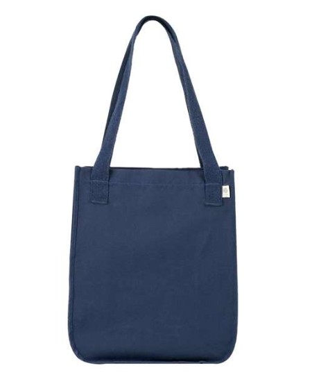 econscious EC8040 Market Tote Bag – 9 oz. 100% Organic Cotton Canvas | 12.5″W x 14.5″H x 7″D | 24.25″ Web Handles | GOTS, OCS, OEKO-TEX Certified