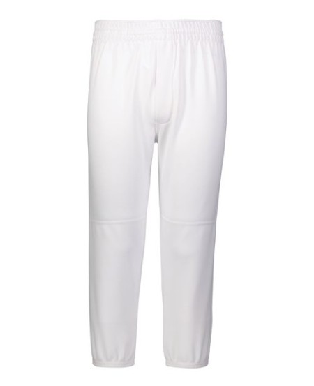 Augusta Sportswear 6849 Youth Gamer Pull-Up Baseball Pants – 100% Polyester Double-Knit Pull-Up Youth Baseball Pant | XXS–XL