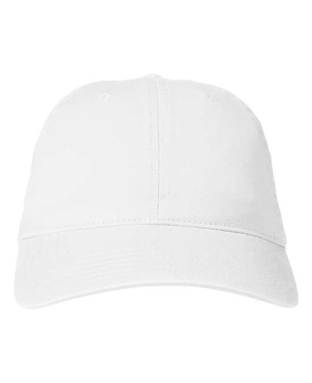 Russell Athletic UB87UHD R Dad Cap - Sueded Hand-Washed Cotton Twill Six-Panel Relaxed | OSFM Metal Slider