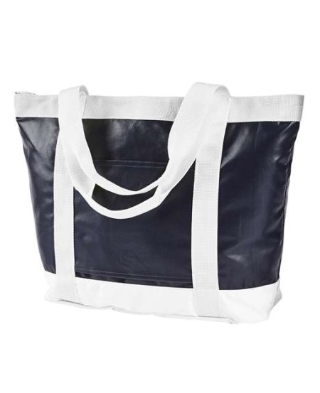 BAGedge BE254 All-Weather Tote – 100% Polyester Tote with Zip Main Compartment & Front Pocket | One Size