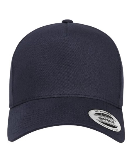 YP Classics 5079 Retro Cotton Blend Snapback Cap – 100% Cotton Structured Five-Panel High-Profile