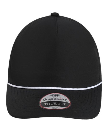 Imperial 5054U The Harrison Cap – 100% Recycled Polyester Unstructured Five-Panel Retro Fit Performance Rope Cap | OSFM