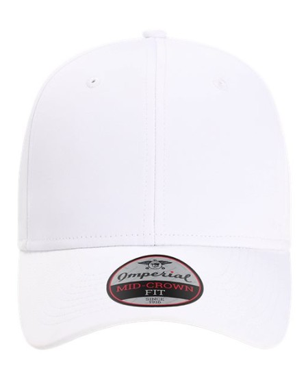 Imperial 7054N The Independent Cap – 100% Recycled Polyester Structured Six-Panel Mid-Profile Performance Cap | OSFM