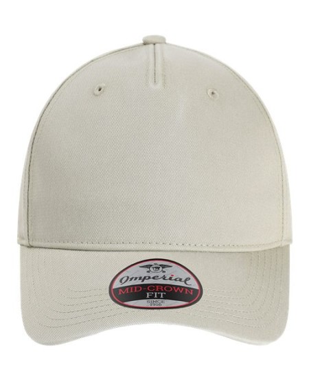 Imperial X240 The Gambit Cap – Unisex Organic Cotton Twill Unstructured Cap | Adjustable