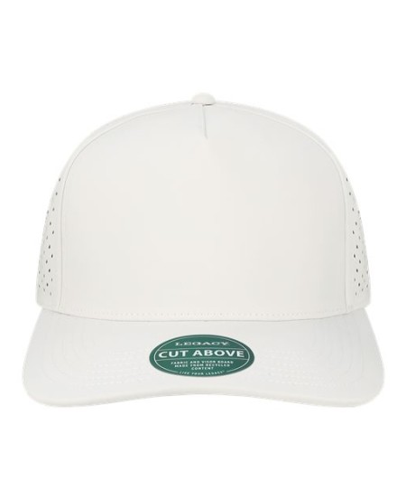 LEGACY CUT The Cut Above Cap – Unisex No Sheen 87% polyester / 10% cotton / 3% spandex Performance Baseball Cap | Adjustable (OSFM)