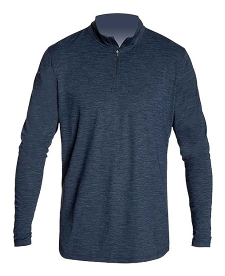 ANETIK MVQTRL9 Low Pro Quarter-Zip Pullover – Men's 8.1 oz. Polyester/Spandex Performance Layer | S–2XL