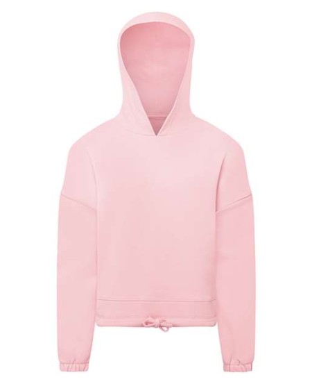 TriDri TD85B Youth Maria Hooded Sweatshirt – 8.3 oz. 60/40 Cotton/Recycled Polyester Cropped Hoodie | S–XL