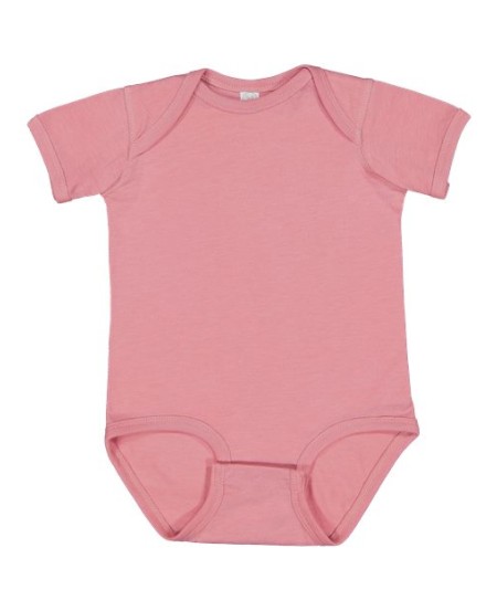 Rabbit Skins 4424EX Infant Fine Jersey Bodysuit Extended Colors – 4.5 oz. CRSC Fine Jersey | NB–24M