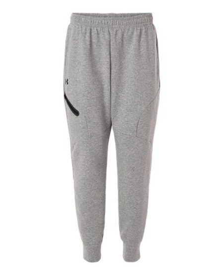 Under Armour 1379808 Men's Unstoppable Fleece Joggers – 65/29/6 Poly/Cotton/Spandex 4-Way Stretch | S–4XL