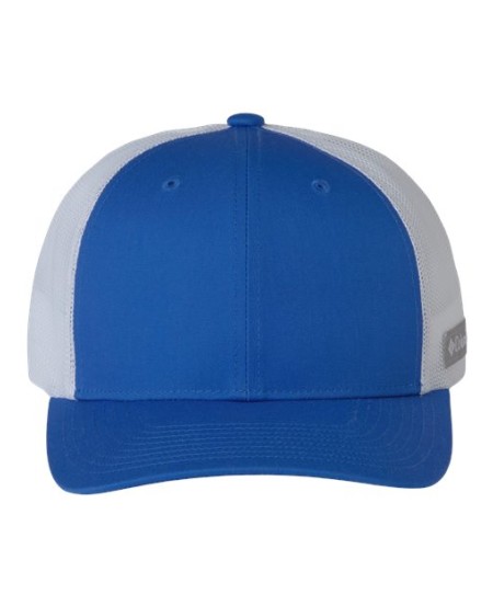 Columbia 216513 Spring Grove III Snapback Cap - 65/35 Polyester/Cotton Structured Six-Panel Columbia Woven Label Snapback | One Size